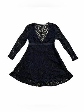 Kimchi Blue Black Lace Babydoll Dress - Size 6